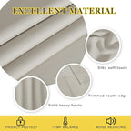 NICETOWN Room Darkening Bedroom Curtain 72 inches Long - Image 4