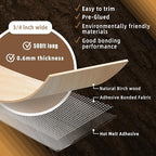 GSCIT Club Birch Edge Banding, 3/4 inch x 500ft roll Wood Veneer Edge Banding - Image 2