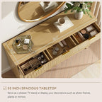 CARPETNAL Fluted 9 Drawer Dresser - Image 4