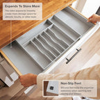 Premium Silverware, Flatware and Utensil Organizer - Image 6