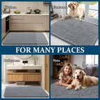 OLANLY Dog Door Mat for Muddy Paws 70x24, Absorbs Moisture and Dirt, Absorbent - Image 8
