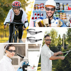 Safety Glasses Ansi Z87.1 Clear Safety Glasses Bulk Impact Resistant Lens - Image 7
