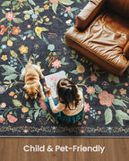 Amada 5x7 Area Rugs, Non-Slip & Low-Profile Living Room Rug - Image 6