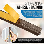 Adhesive V Shape Weatherstrip, Weather Stripping Door Seal Strip Foam Door - Image 4