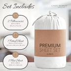 Linen Market Brushed Microfiber Full Sheet Set 4 Piece – Oeko-TEX Certified - Image 10