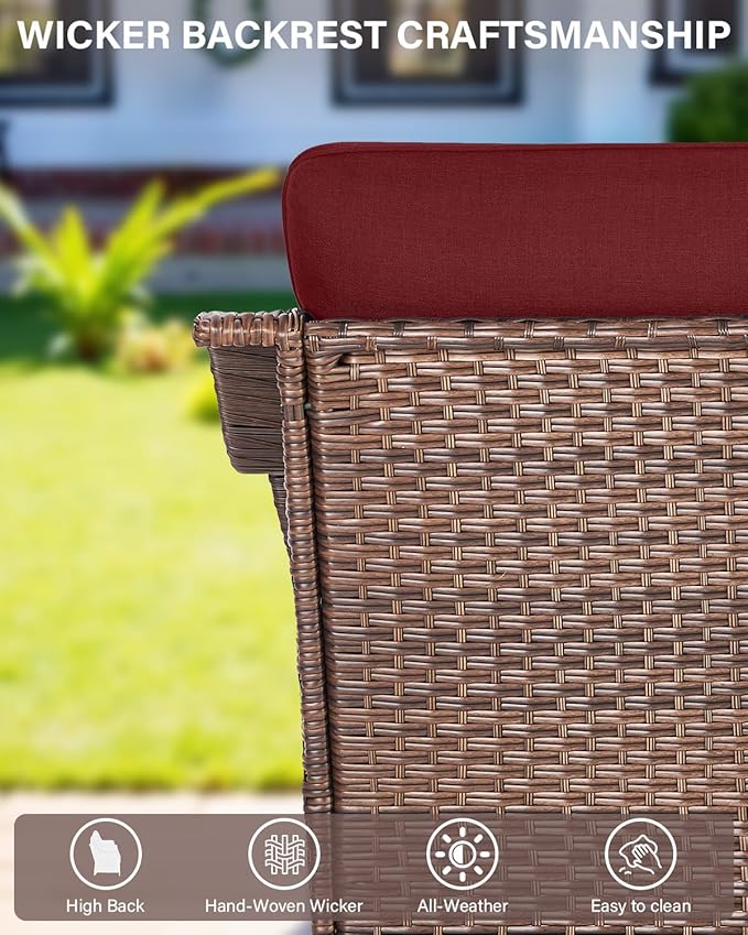 Belord 7 Piece Patio Furniture Set - Image 8
