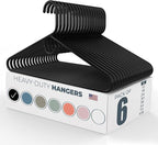 Neaties Heavy Duty Clothes Hangers 6 Pack – Made in The USA – 8lb Capacity by NeatiesHangers
