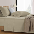 LANE LINEN 600 Thread Count 100% Mercerized Cotton California King Sheet Sets - Image 3