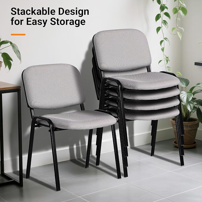 VINGLI Waiting Room Stacking Chairs, - Image 6