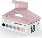 Neaties Heavy Duty Clothes Hangers 18 Pack – Made in The USA – 8lb Capacity by NeatiesHangers