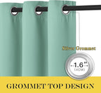NICETOWN Patio Door Curtain Sound Blocking, Bedroom Privacy Room Divider Curtain - Image 5