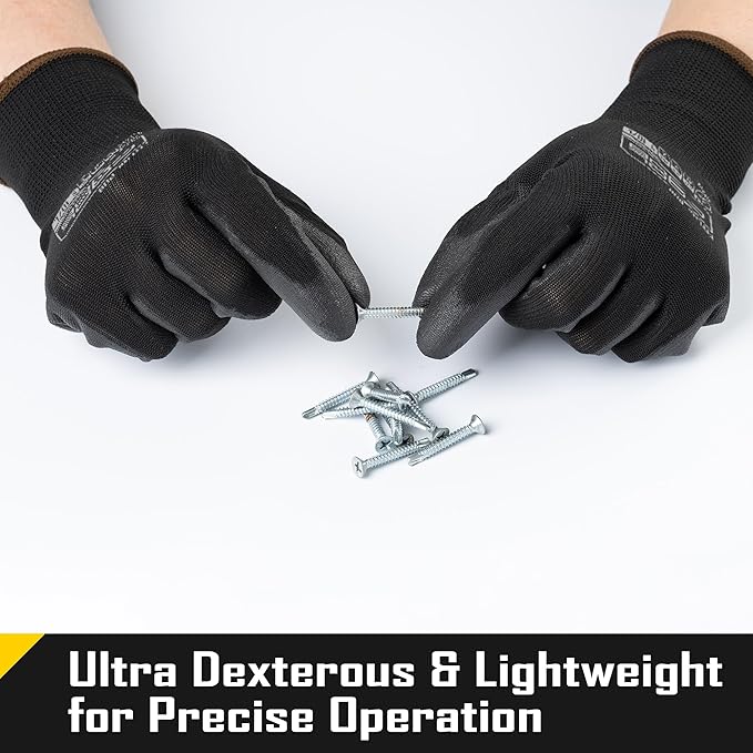 COOLJOB 60 Pairs Safety Work Gloves Pack Bulk - Image 5