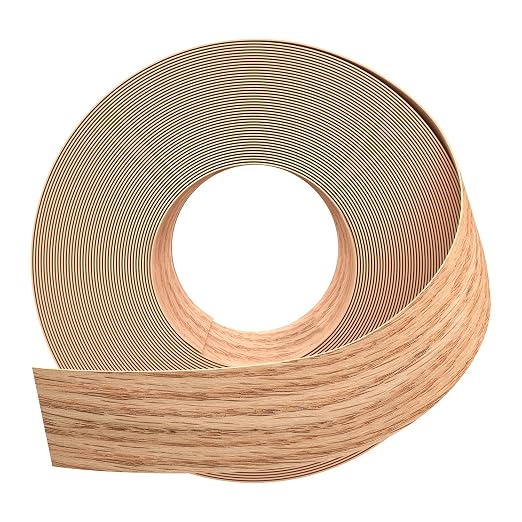 GSCIT Club Red Oak Edge Banding, 2 inch x 50ft roll of Veneer Edge Banding by GSCITCLUBEDGEBANDING