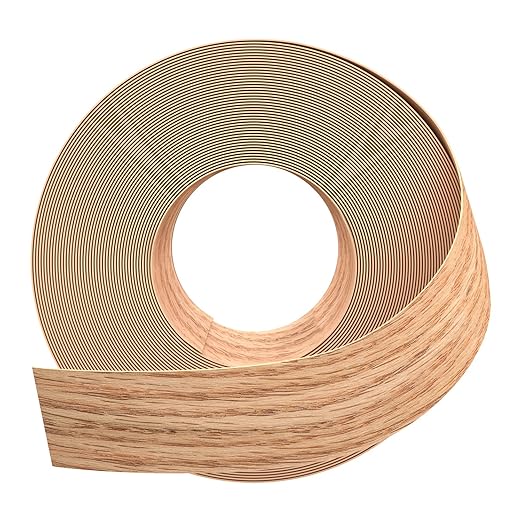 GSCIT Club Red Oak Edge Banding, 3 inch x 25ft roll of Veneer Edge Banding by GSCITCLUBEDGEBANDING