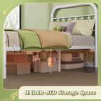 WLIVE Metal Platform Bed Frame, Twin Bed Frames - Image 8