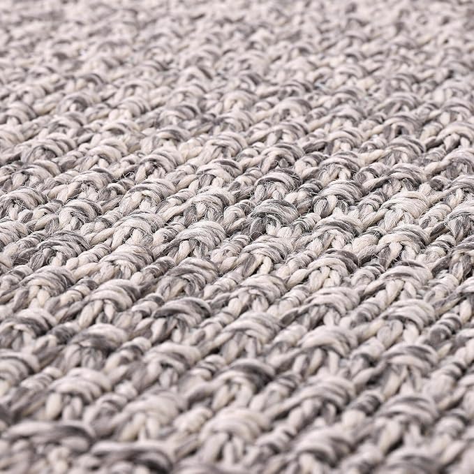 Easy Jute Rug 4x6 Indoor Outdoor Natural Rugs Solid Fiber Rug Woven Area Rug - Image 9