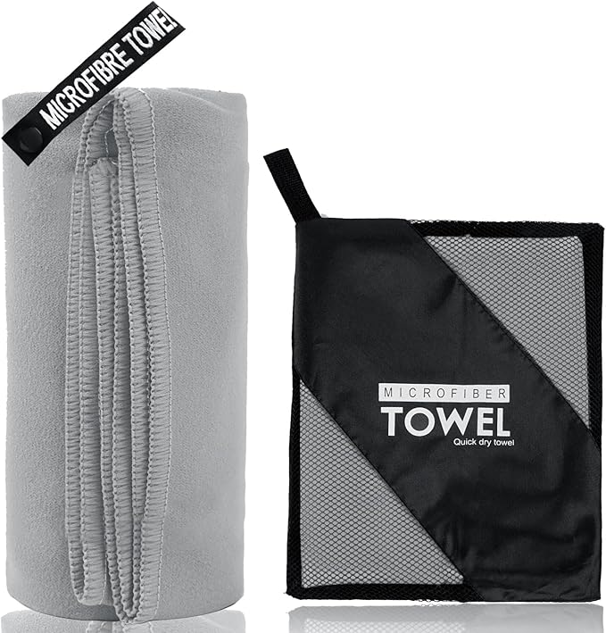 Microfiber Travel Towel, Soft Lightweight Quick Dry Towel, Super Absorbent - Image 2