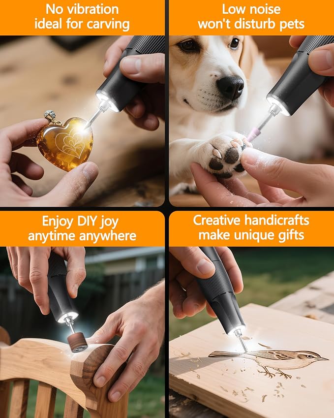 Cordless Rotary Tool, 8V Multi Tool - Image 6
