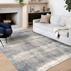5x7 Area Rugs - Ultra-Thin Washable Rug - Modern Abstract Style by vivorug