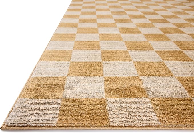 Loloi Chris Loves Julia Calvin Collection CLV-01 Apricot/Ivory 9'-6" x 12'-6" - Image 5
