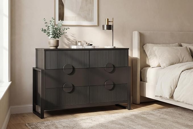 LGHM Fluted Dresser for Bedroom - Image 2