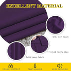 NICETOWN Blackout Living Room Curtains Extra Wide, Triple Weave Grommet Top - Image 4