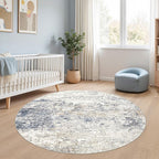 5ft Round Area Rug Living Room Rugs - Image 8