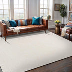Easy Jute Rug 6x9 Indoor Outdoor Natural Rugs Solid Fiber Rug Woven Area Rug - Image 4