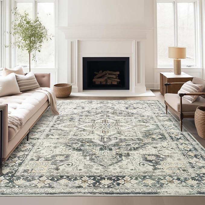 zesthome 5x7 Washable Rug-Stain Resistant Area Rugs - Image 3