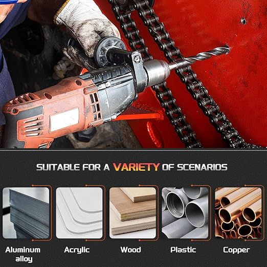 Drill Bit, 19/64" Cutting Diameter, 4241 HSS TiN Coated 118° Cutting Angle - Image 6