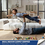 5' x 7' Non-Slip Rug Pad, Reversible Gripper, Non Skid Pads - Image 5