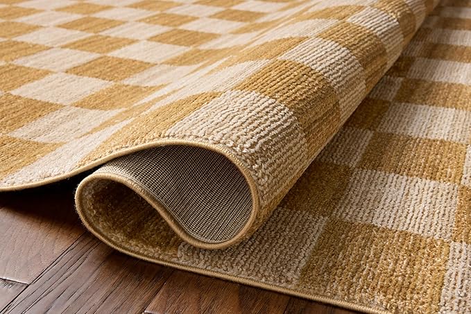 Loloi Chris Loves Julia Calvin Collection CLV-01 Apricot/Ivory 2'-7" x 7'-6" - Image 4