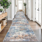 IOHOUZE Abstract Runner Rug 3x20 Ft Extra Long Washable Runners by iOhouze