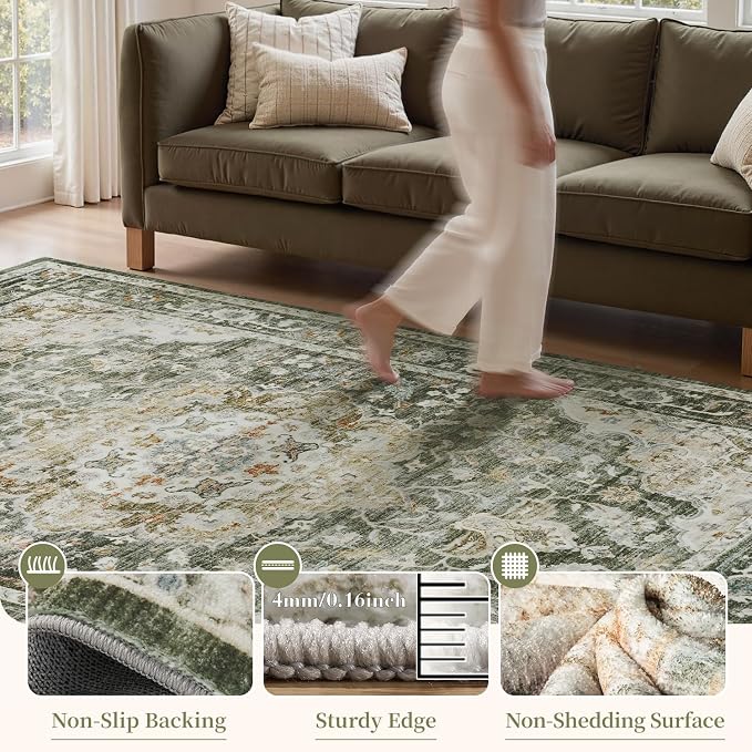 PADOOR 2X10 Runner Rug, Runners - Image 3