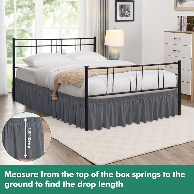 Biscaynebay Wrap Around Bed Skirts - Image 2