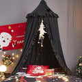 VETHIN Bed Canopy for Girls, Princess Round Dome Dreamy Mosquito Net Bedding by VETHIN