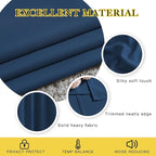 NICETOWN Blackout Living Room Curtains Extra Wide, Triple Weave Grommet Top - Image 3