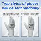 Schwer 6 Pairs ANSI A6 Cut Resistant Gloves CR7120 Cut Proof Work Gloves - Image 2