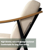 Modern Accent Chairs Set of 2 for Living Room Bedroom Mid Century Arm Chairs - Image 8