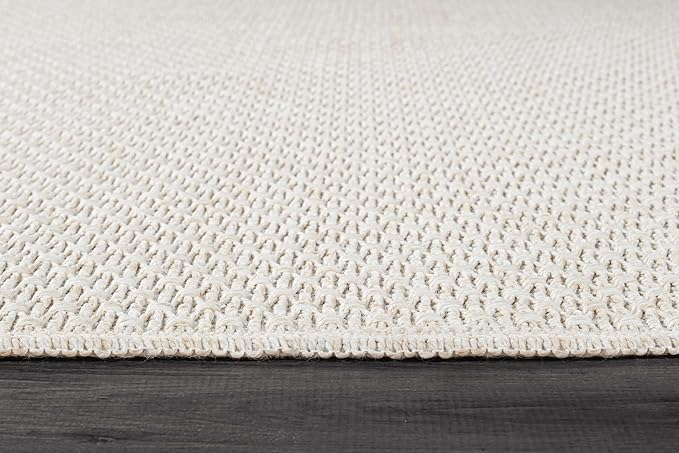 Easy Jute Rug 6x9 Indoor Outdoor Natural Rugs Solid Fiber Rug Woven Area Rug - Image 9