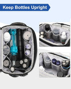 Relavel Toiletry Bag for Men, Hanging Toiletries Bag for Women Water Resistant - Image 4