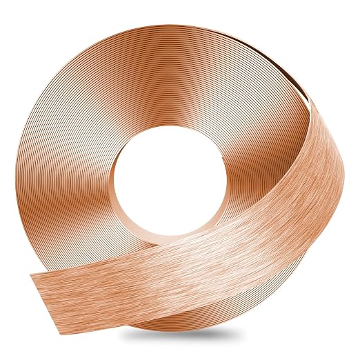 GSCIT Club Rose Gold Edge Banding, 2 Inch x 25ft Aluminum Brushed Edge Banding by GSCITCLUBEDGEBANDING