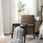 Dark Brown Accent Chair for Bedroom & Living Room, Mid Century Modern Accent - Image 8