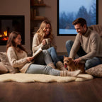 Premium Genuine Sheepskin Rug 4x6 ft, Real Fluffy Quad Pelt, Natural Fluffy Fur - Image 4