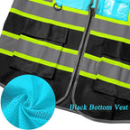 BeautyWill Custom Logo 10/20 Pack Safety Vest Class2 High Visibility Vest - Image 5