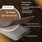 GSCIT Club Walnut Edge Banding, 13/16 inch x 25ft roll of Veneer Edge Banding - Image 2