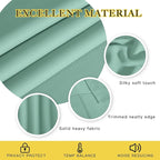 NICETOWN Blackout Drapery Curtain Panel 90 inches Long - Image 3
