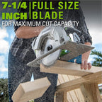 Greenworks 24V Brushless 7-1/4-inch Circular Saw, Battery and Charger Sold - Image 10