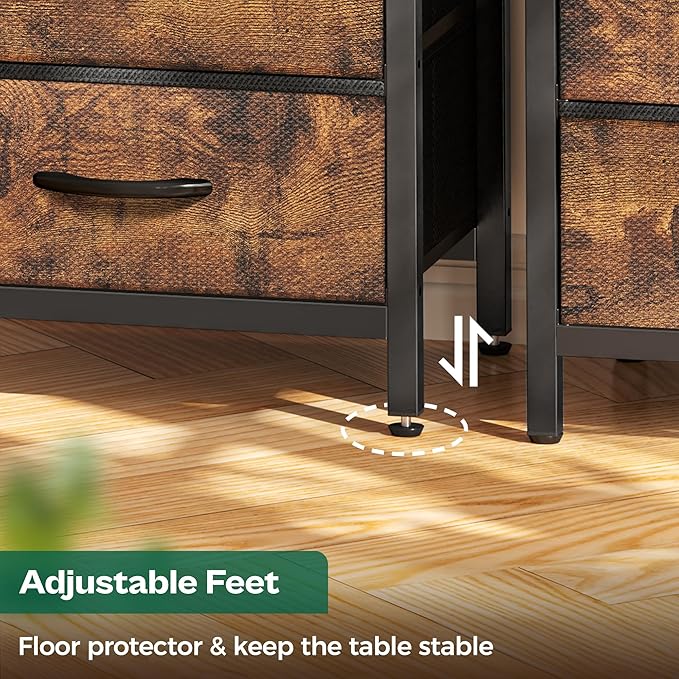 Huuger Nightstands Set of 2, End Tables - Image 9