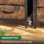 Huuger Nightstands Set of 2, End Tables - Image 9